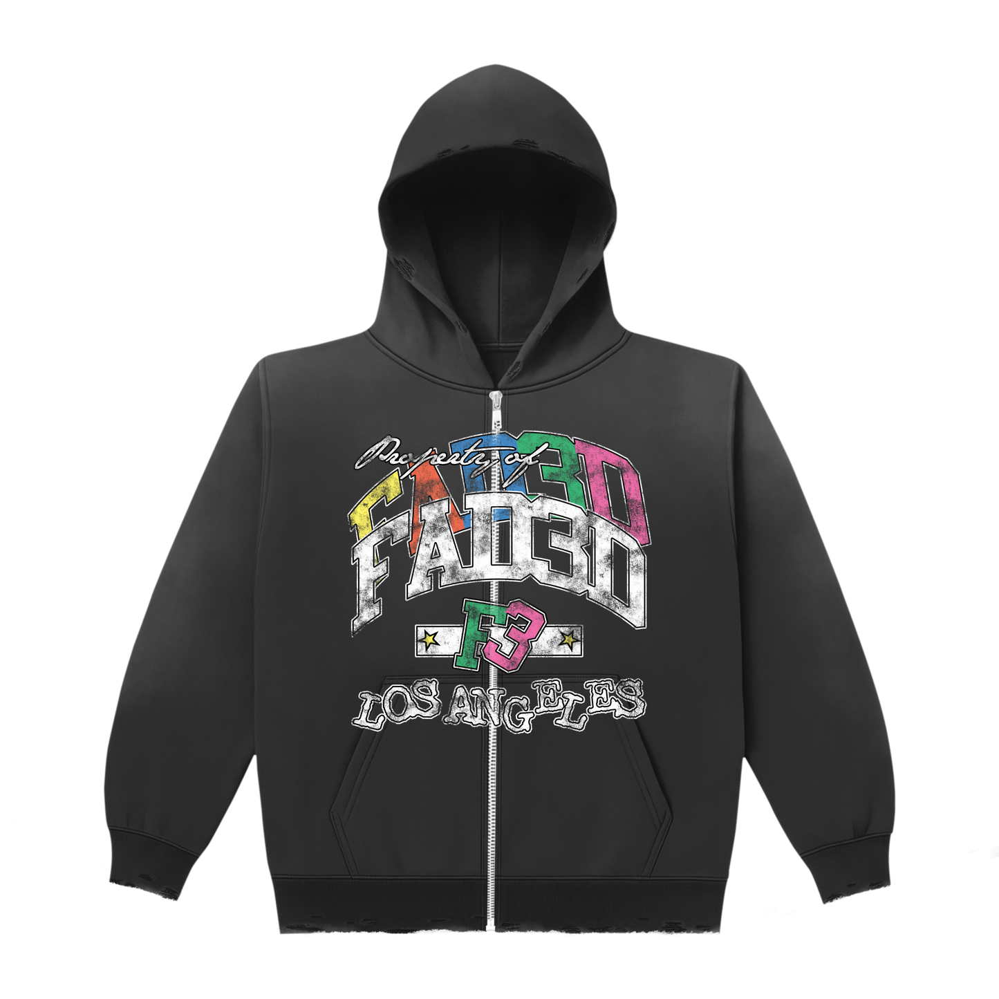 F3 LOS ANGELES ZIP UP