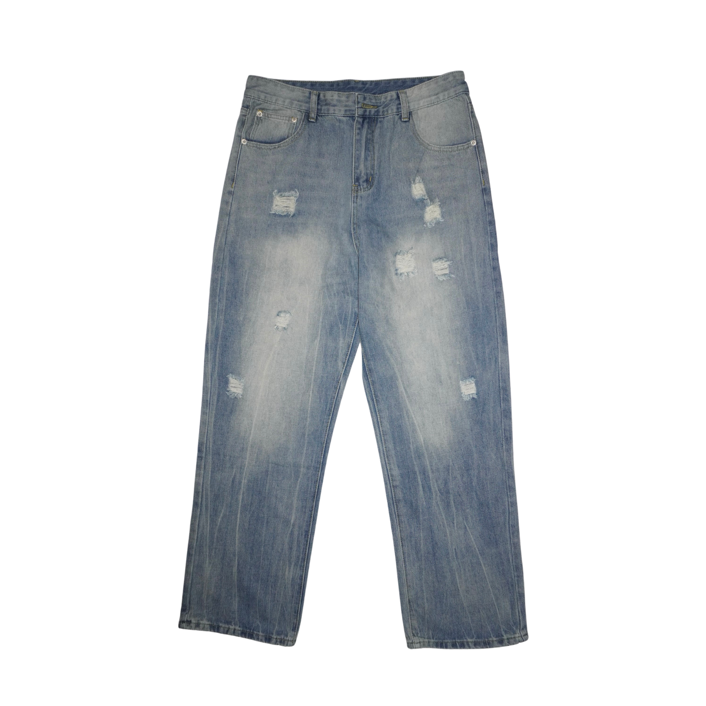 REVIVED DISTRESSED DENIM