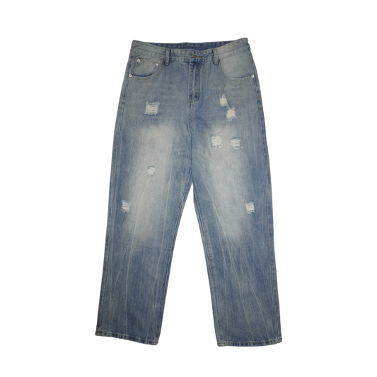 REVIVED DISTRESSED DENIM