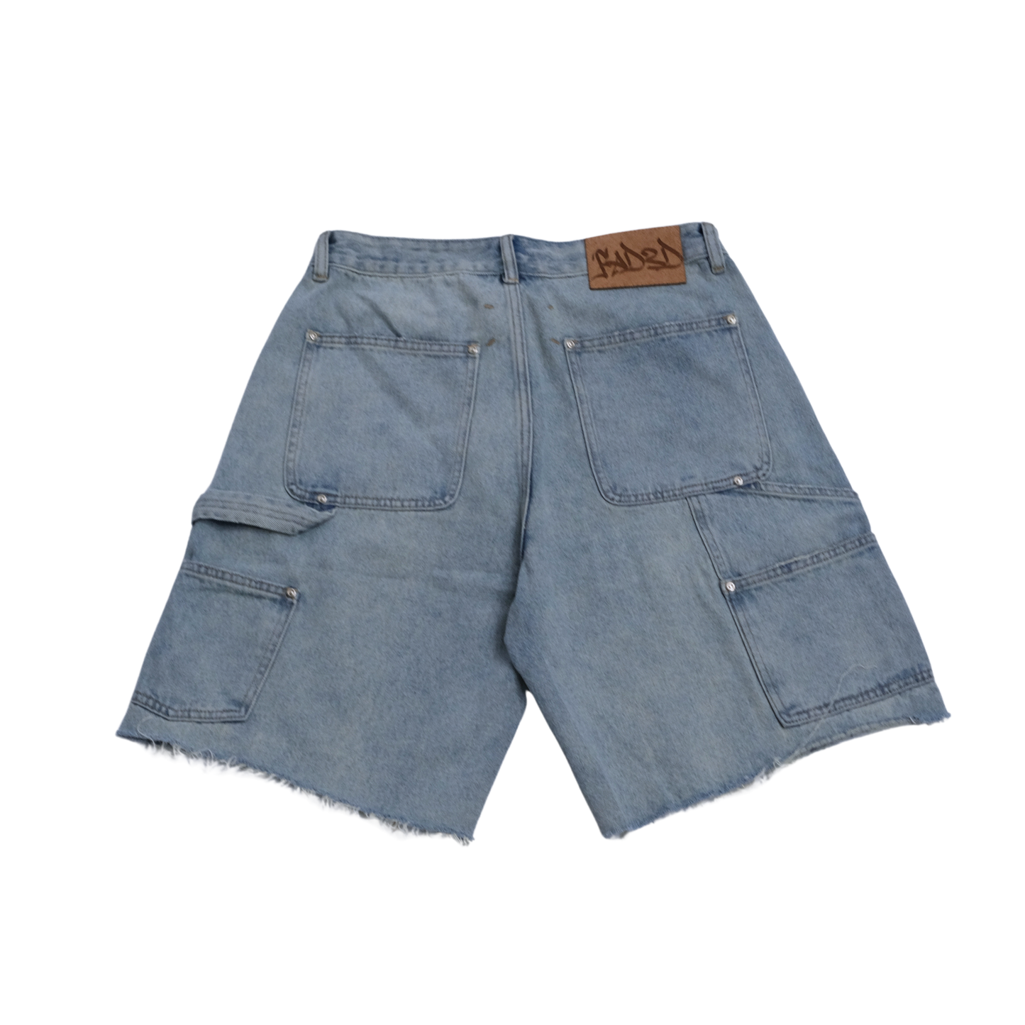 DOUBLE KNEE SHORTS - BLUE