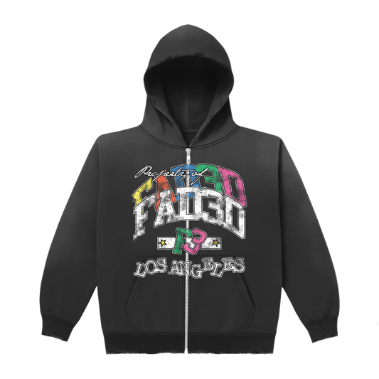 F3 LOS ANGELES ZIP UP