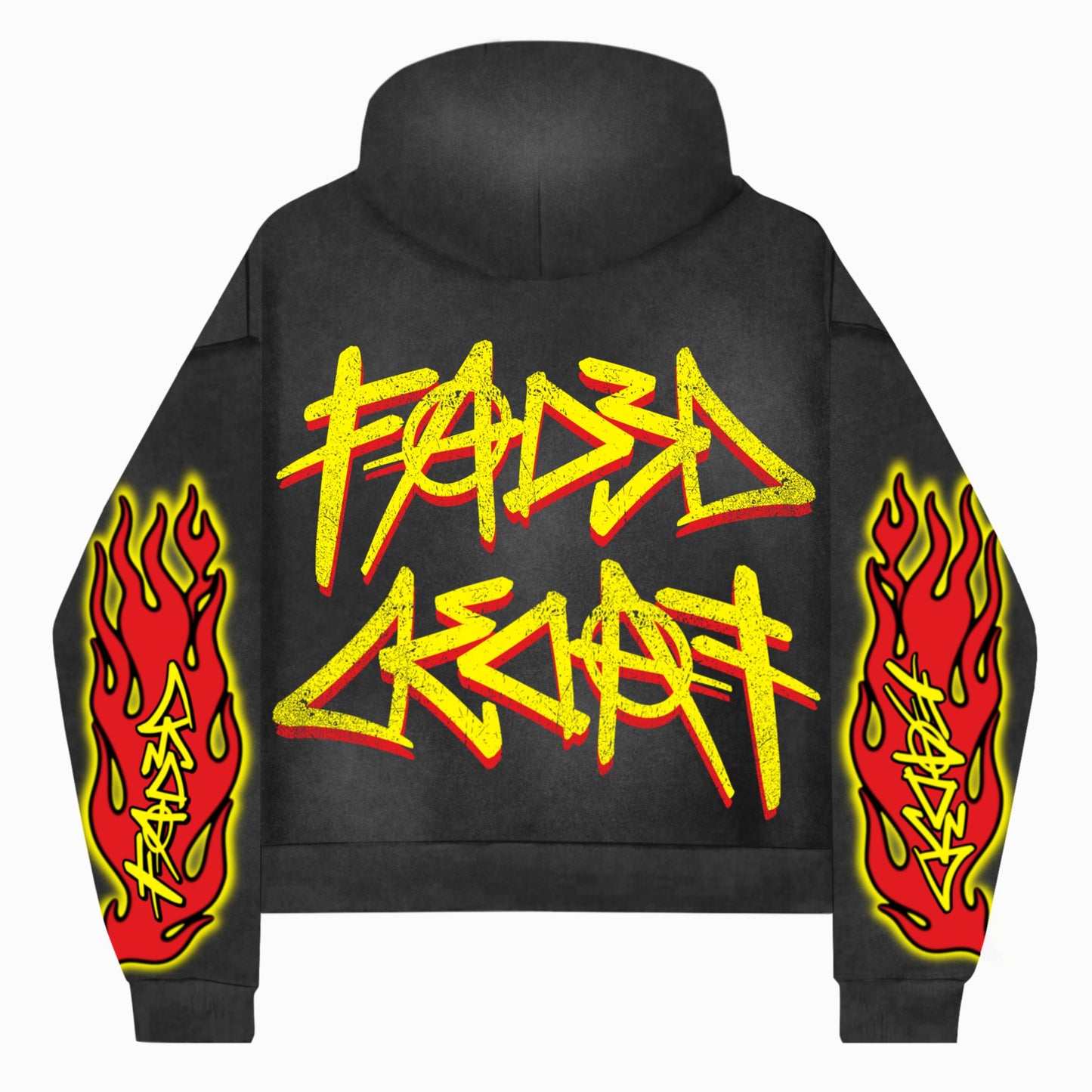 FAD3D FLAMES HOODIE