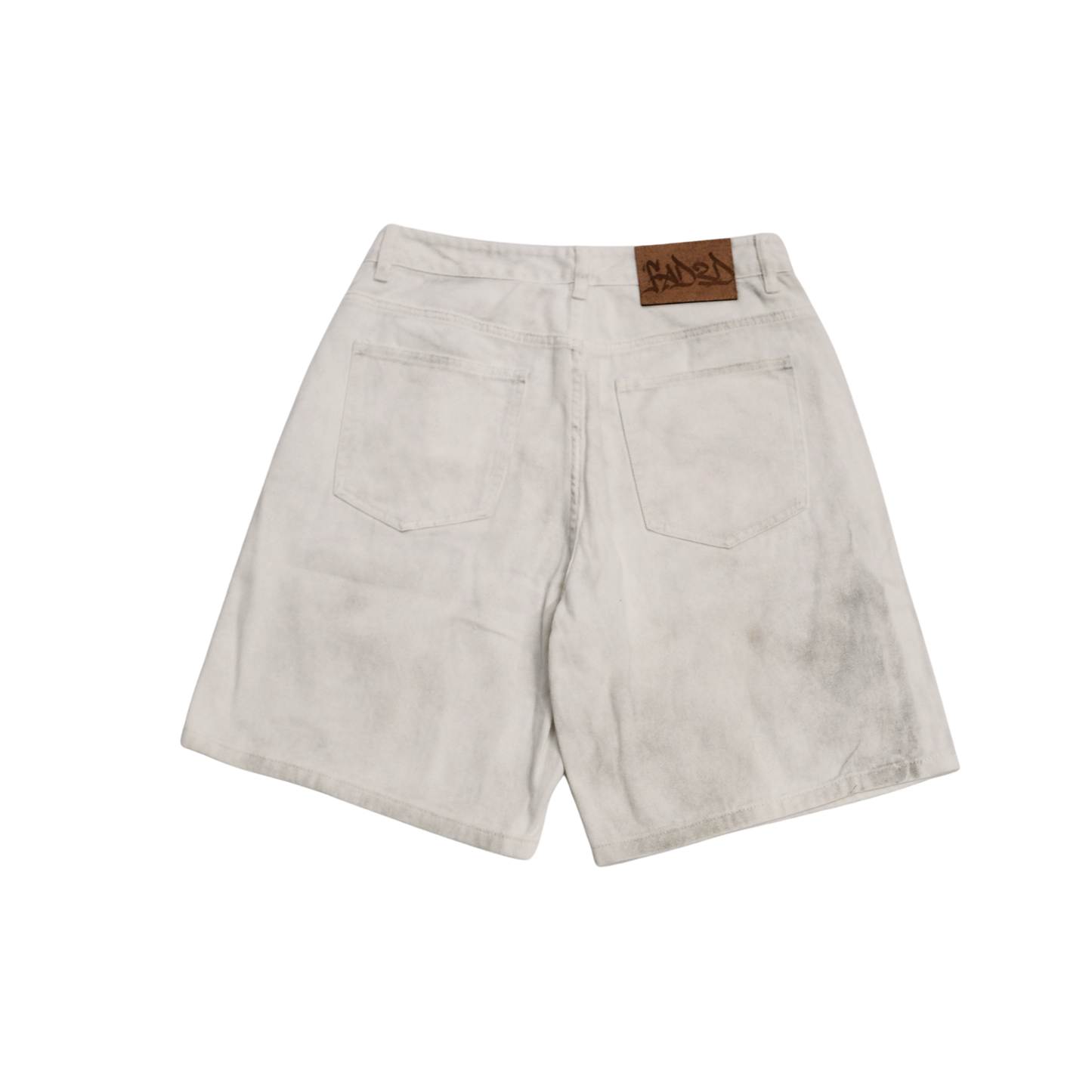 GRAPHITE DENIM SHORTS