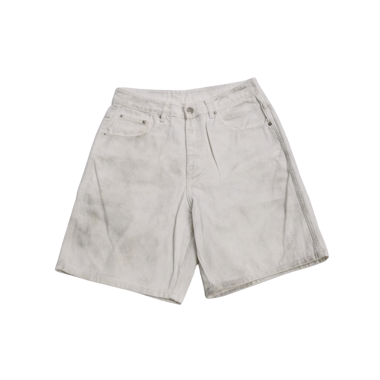 GRAPHITE DENIM SHORTS