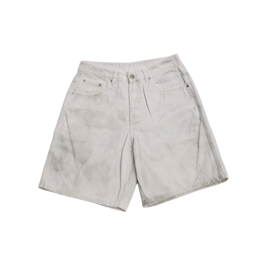 GRAPHITE DENIM SHORTS